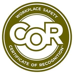 COR Workplace Safety Certificate of Recognition logo